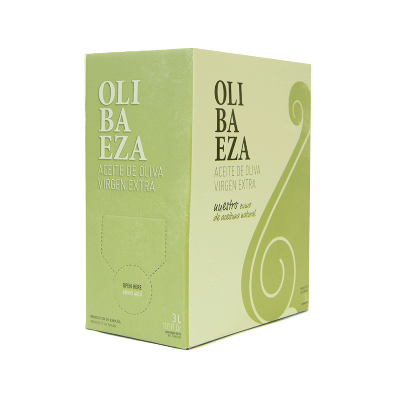 Extra Virgin Olive Oil 1L · 15 Units/Box - Olibaza S.L